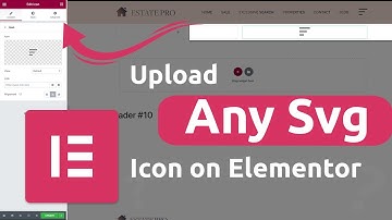 Upload SVG Icon on Elementor | Add Any SVG icon on elementor