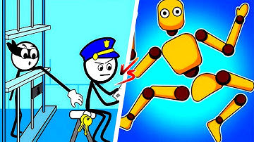 Ragdoll Break vs Thief Puzzle 💀🧩🔓 Max Levels Gameplay Walkthrough (Android/iOS) SADF45