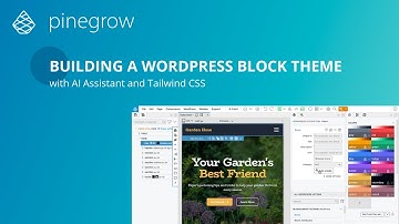 Creating a Tailwind styled Block Theme with Pinegrow