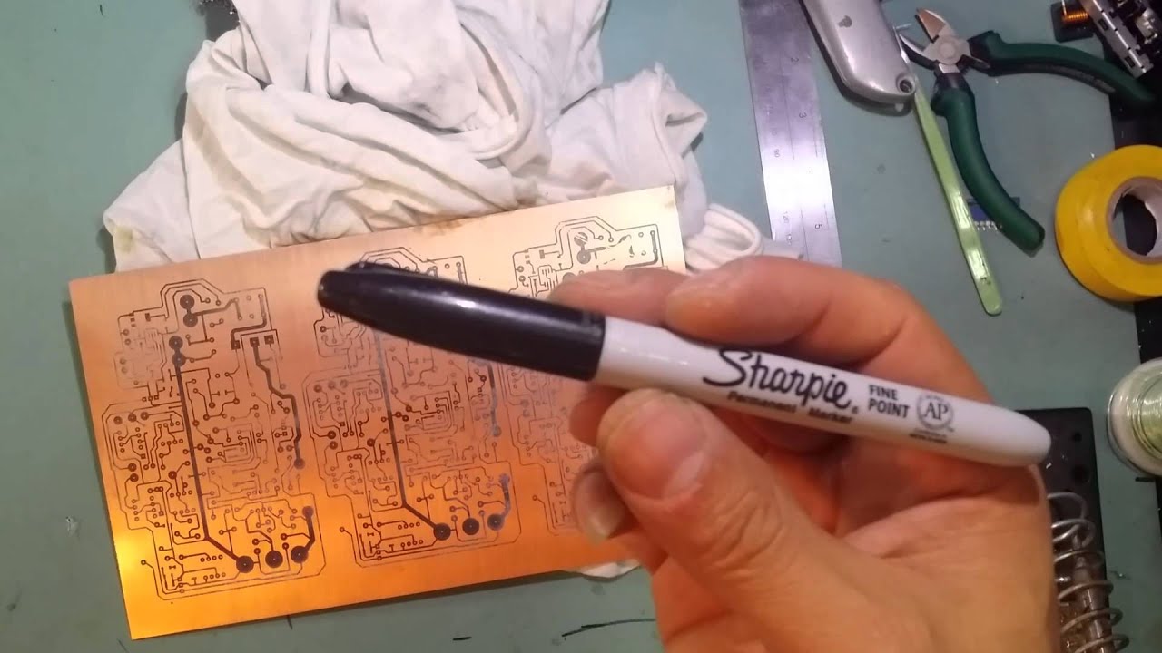 Pcb etching at home YouTube