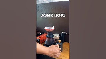 ASMR 02 | Aktivitas menyeduh kopi sebagai pemula 🙏#asmr #coffee #kopi #kopihitam #kopiindonesia #v60