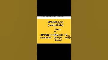 Activity 1.6 decomposition of lead nitrate | Class 10 Science