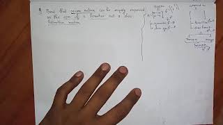 matrix | theorem | square matrix can be uniquely expressed as the sum of hermitian & skew hermitian