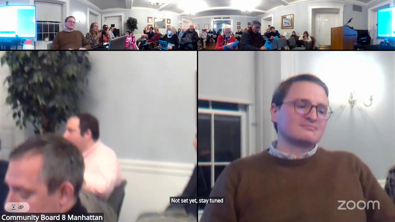 January 2026 CB8M Full Board Meeting