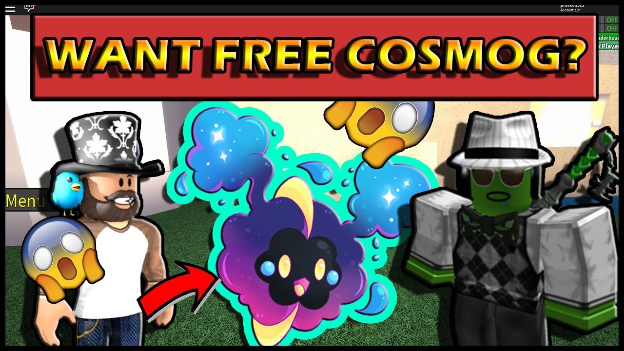 New How To Get Cosmog For Free In Project Pokemon Roblox Youtube - roblox project pokemon discord