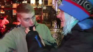 Drunk Guy Eats Microphone