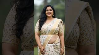 Grace In Every D Clic White Saree Look With A Royal Twist