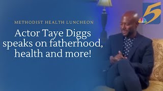 Taye Diggs talks film roles, fatherhood, and health!