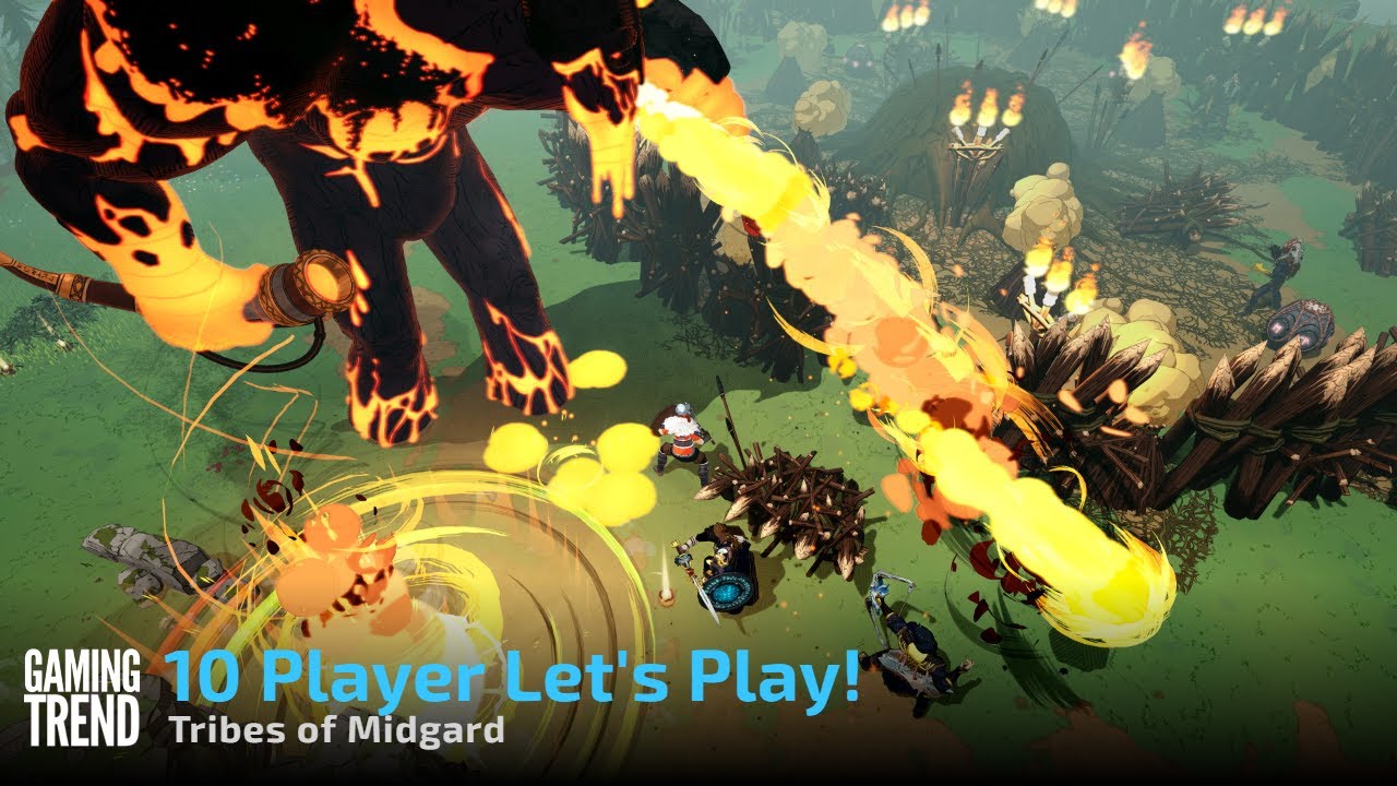 Tribes of Midgard with 10 Players Let's Play with the Devs on PC ...
