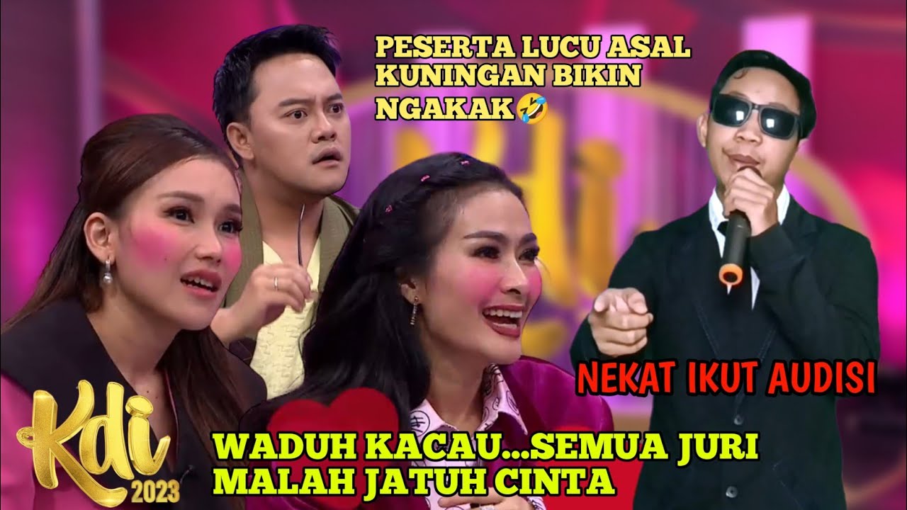 Waduh Bahaya Semua Juri Di Bikin Jatuh Cinta _ bawakan Lagu Kerinduan | KDI 2023