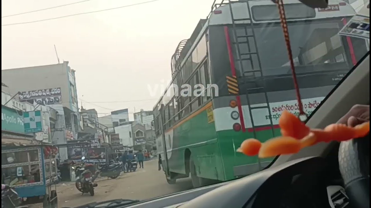 Apsrtc gummalakshmipuram to parvtipuram palle velugu bus|