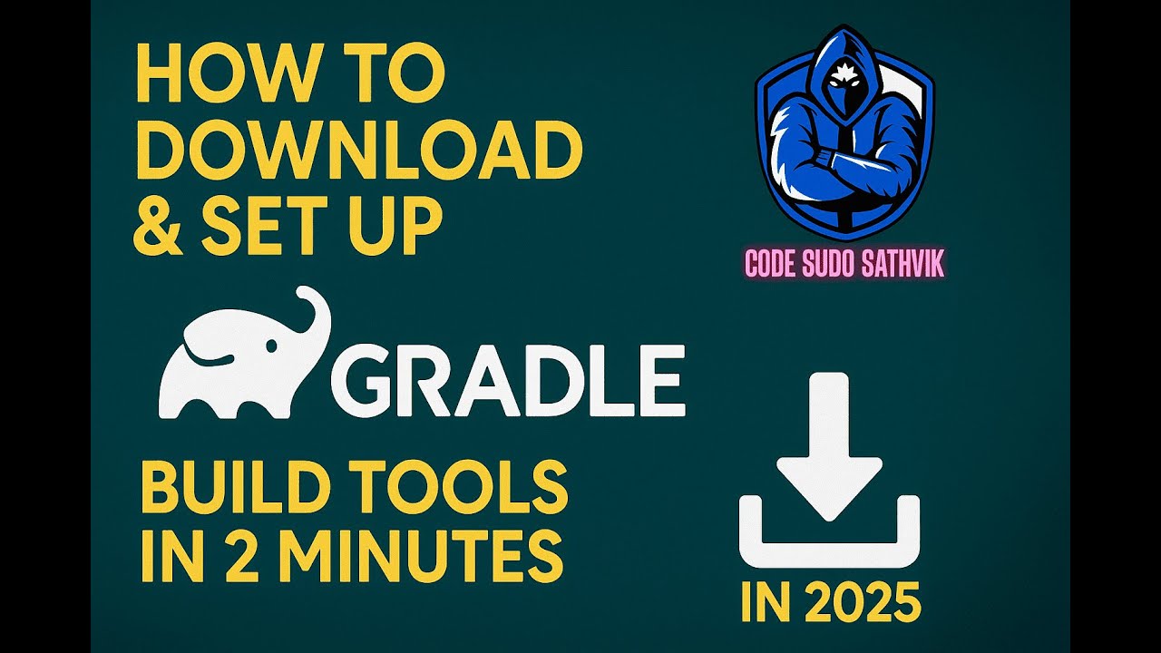 How to Download & Set Up Gradle for window 11 in 2025🚀 | Quick 2 Min ...