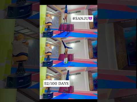 Day 52 of 100 days body weight workout transformation challenge #sanju😈