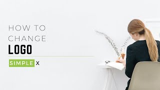 How to change the logo on your website using SimpleX template
