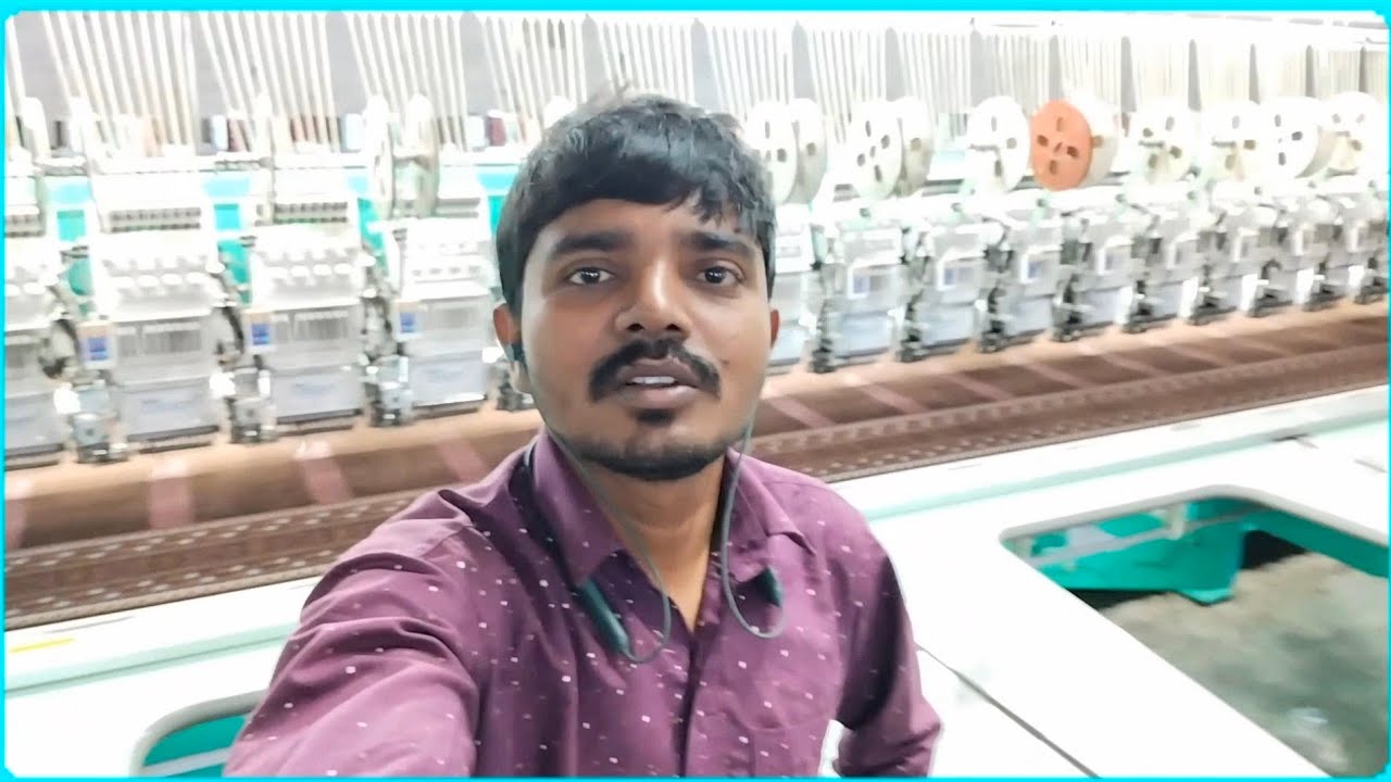 Embroidery Machine Thread Setting | Embroidery Machine Repair Training | 