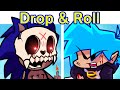 Friday Night Funkin&#39; VS Sonic.EXE Rerun UST | Drop and Roll | Diablo (FNF Mod) (FanMade)