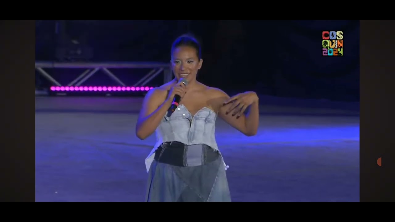 22.1.2024 MILENA SALAMANCA y familia presentacion en vivo en Cosquin 2024 completa