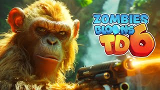 MONKEY VILLAGE  BLOONS TOWER DEFENSE ZOMBIES