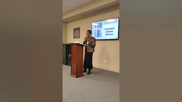 Prohetess Jeanette Atkinson @ Ramah Prophetic Mini...
