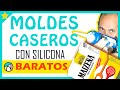 🥇 Cómo hacer MOLDES DE SILICONA CASEROS 💰 BARATOS 💰 Para Resina - con Silicon de sellar y Maizena