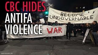 CBC covers up Antifa violence at UC Berkeley