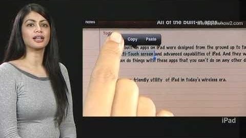 iPad - How to cut and paste text