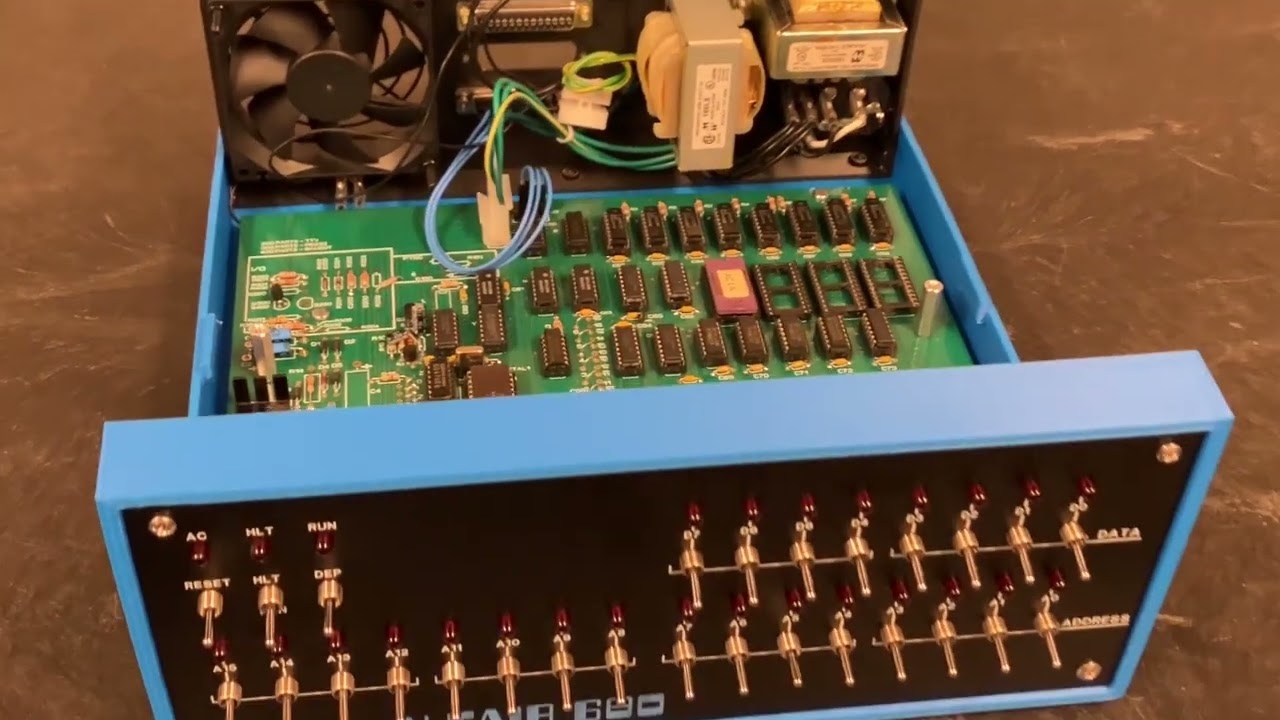 Воссоздание раннего микрокомпьютера — Altair 680