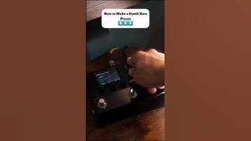 How to make a synth bass preset on the HX Stomp #music #line6helix #hxstomp #bass  #synth