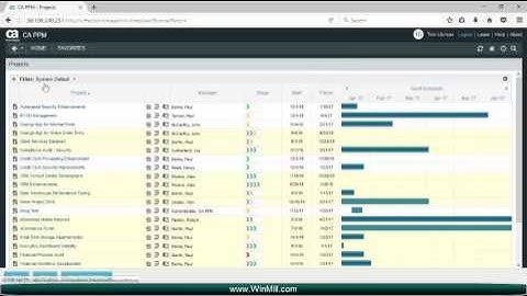 WinMill Software Presents: Intro to CA PPM 15.1 – Part 3 (Enabling Timesheets)