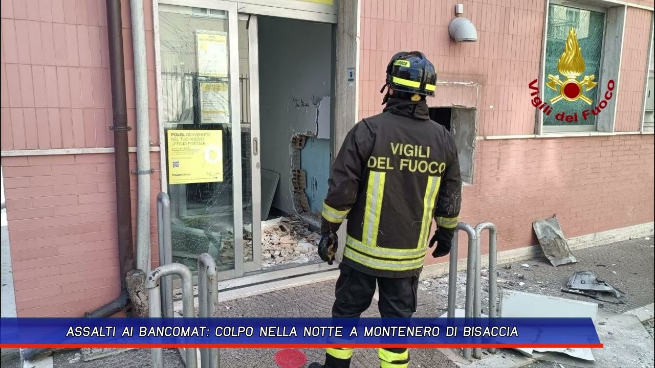ASSALTI AI BANCOMAT: COLPO NELLA NOTTE A MONTENERO DI BISACCIA