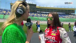 Amber Balcaen Kansas Pre Race Interview