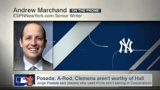 Posada believes PED users shouldn't be in HOF