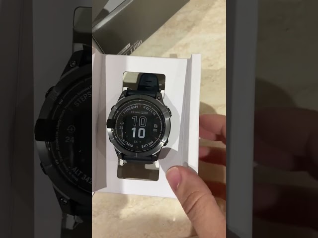 Garmin fēnix® 7 Pro 47mm – Sapphire Solar Edition - Unboxing