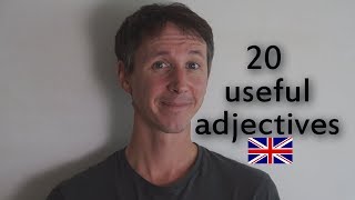 20 adjectives in English