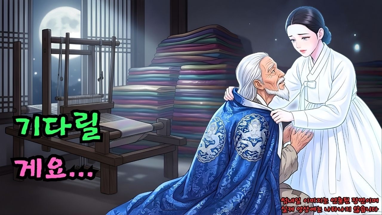 기다림에 미쳐버린 망령의 혼례복, 50년 만에 돌아온 남자가 마주한 소름 끼치는 진실 | 한국 전설 | 조선 시대 이야기 | 공포 | 저주받은 아내 | 비극적인 운명 | 민담