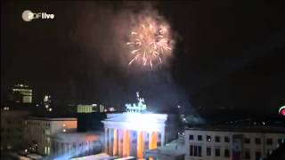 David Hasselhoff - "Looking For Freedom" @The Brandenburg Gate HAPPY NEW YEAR