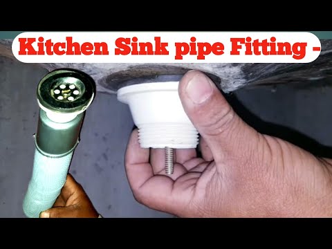 Kitchen Sink Pipe Fitting Kitchen Sink Plumbing Home