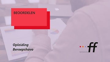 Beroepshavo Beoordelen