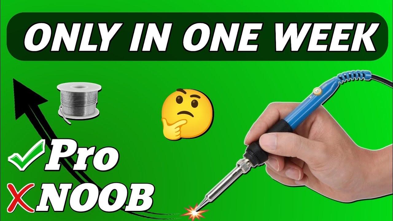Soldering Week 💥Pro Soldering Tips | 1 Week challenge #viral @bktechnofriends - YouTube