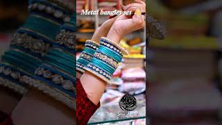 Elegant Metal Bangles Set 💫 | Everyday &amp; Festive Styling Ideas ✨