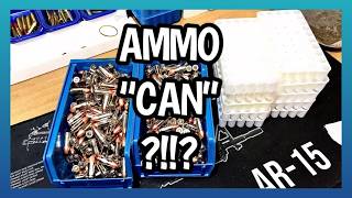 "Ammo Can" !!!  How Many 9mm Rounds Can You Store In Recycled Powder Cans??