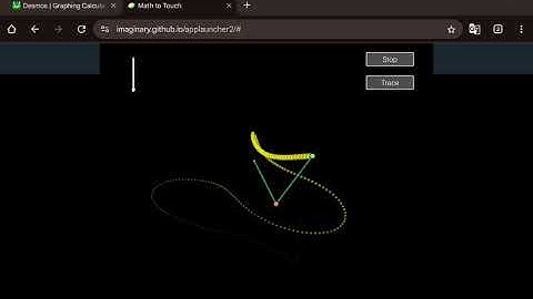 random pendulums I found on math to touch