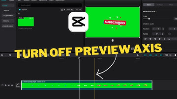 How to Turn Off Preview Axis in CapCut PC | Step-By-Step Tutorial