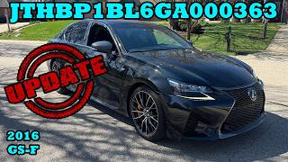 Celebrity JTHBP1BL6GA000363 - 2016 GS-F - A DEEPER DIVE (EPISODE 0201) **UPDATE #2** Profile