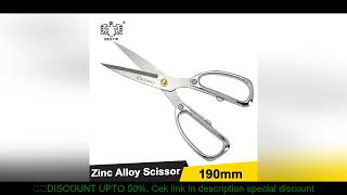 BESTIR Multifunction Scissor Industrial Zinc Alloy Professional Kitchen Scissors Sewing Tailor Sciss