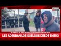 ADEUDAN SUELDOS desde ENERO: acampe de TRABAJADORES de fábrica en CÓRDOBA