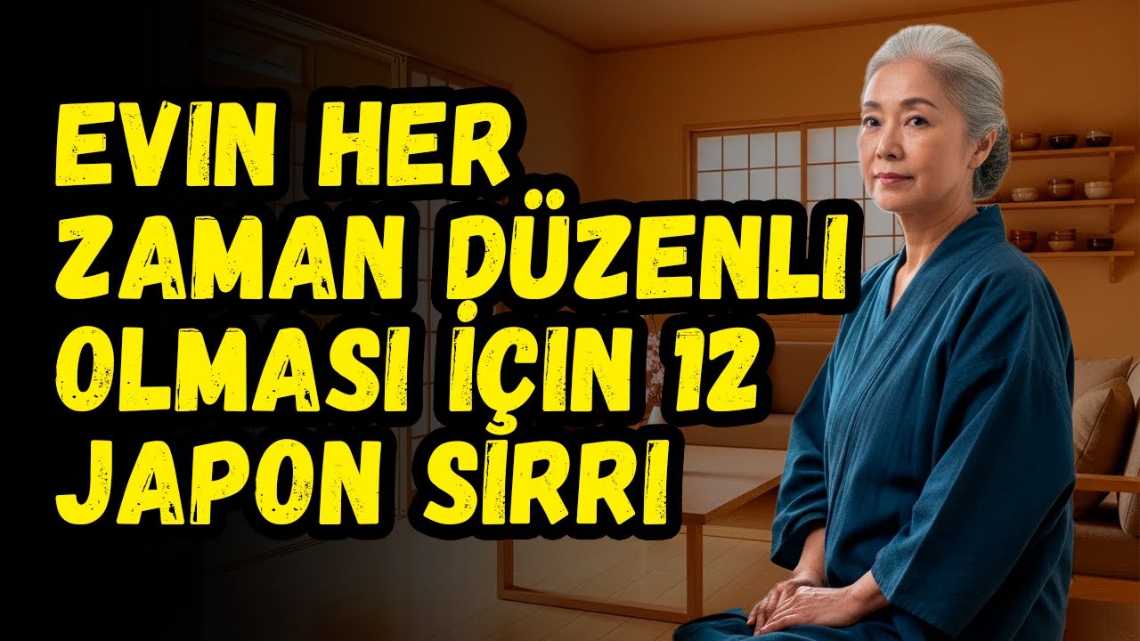 EVİNİZİ ZAHMETSİZCE DÜZENLİ TUTAN 12 JAPON SIRRI