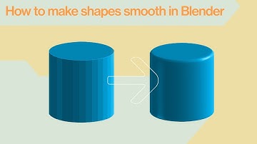 Blender Tutorial: How to make shapes smooth (Blender Troubleshoot)