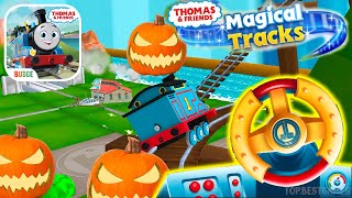 🚂🕷️⭐Thomas & Friends Magical Track #208 Turn Right Turn Left! Thomas Escapes Crazy Coaster Mountain screenshot 4
