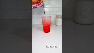 Sour Candy Sprite #nails #asmr #mocktail #asmrvideo #acrylicnails #drink #drinkrecipes #mocktails
